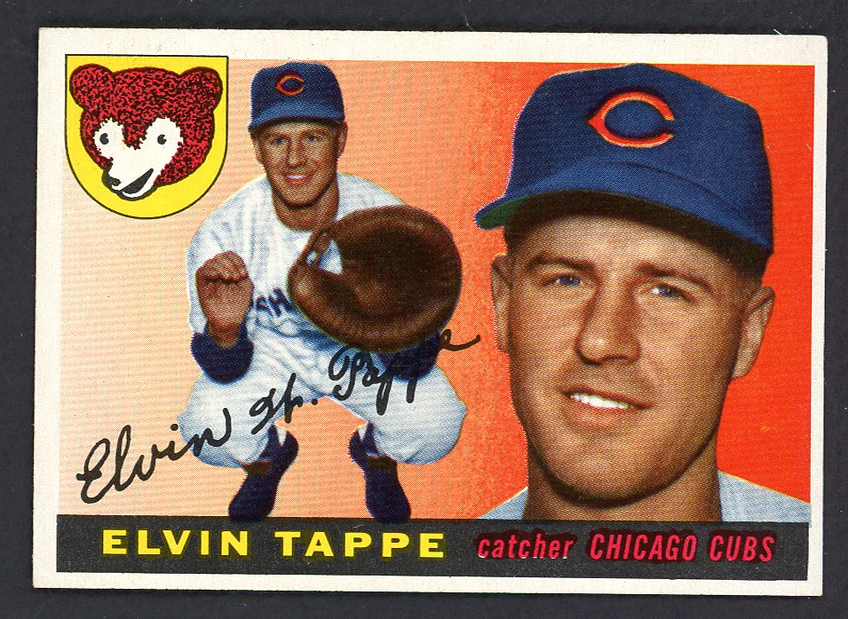 1955 Topps Baseball #129 Elvin Tappe Cubs NR-MT 549895