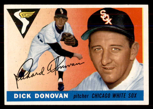 1955 Topps Baseball #146 Dick Donovan White Sox NR-MT 549901