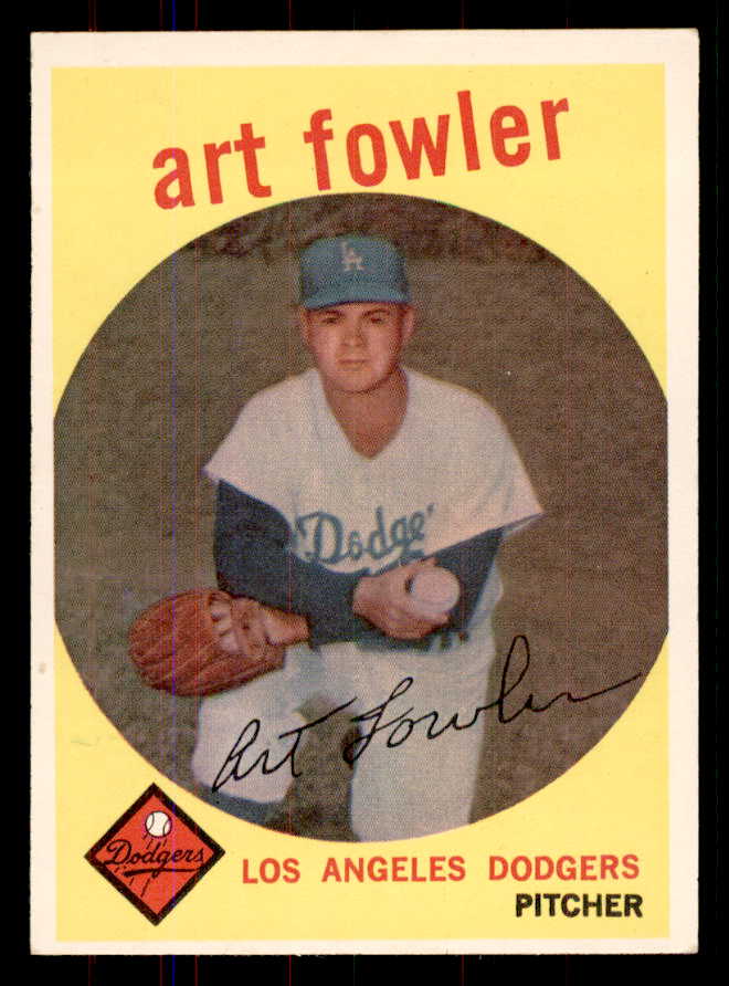 1959 Topps Baseball #508 Art Fowler Dodgers NR-MT 549982