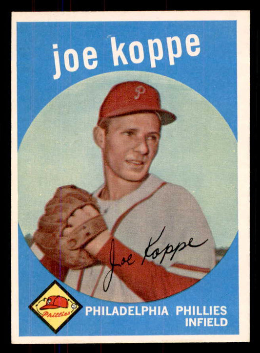 1959 Topps Baseball #517 Joe Koppe Phillies NR-MT 549985