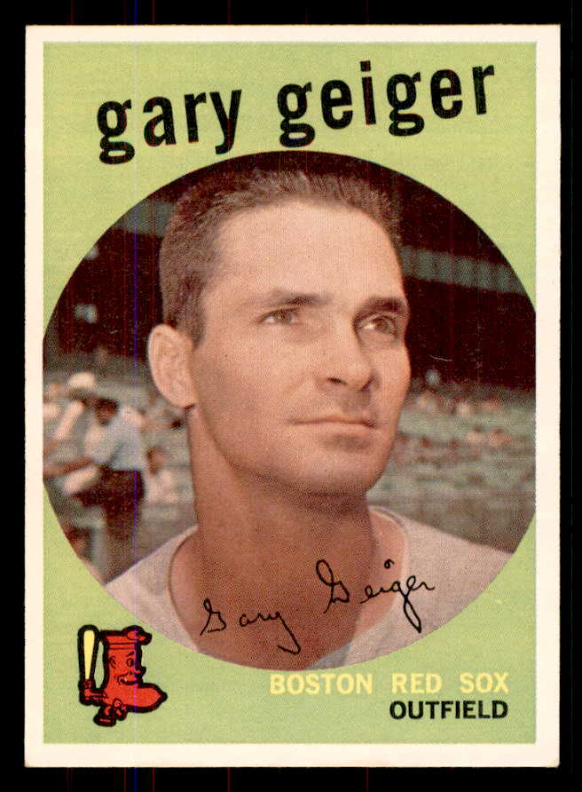 1959 Topps Baseball #521 Gary Geiger Red Sox NR-MT 549986