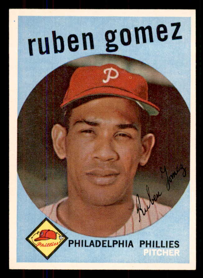 1959 Topps Baseball #535 Ruben Gomez Phillies NR-MT 549989