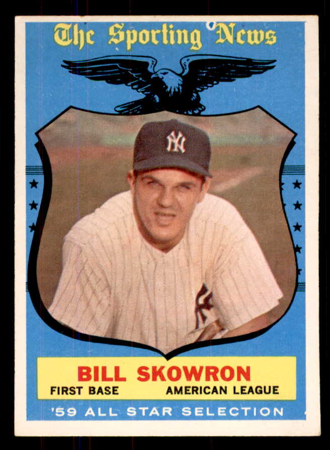 1959 Topps Baseball #554 Bill Skowron A.S. Yankees NR-MT 549993
