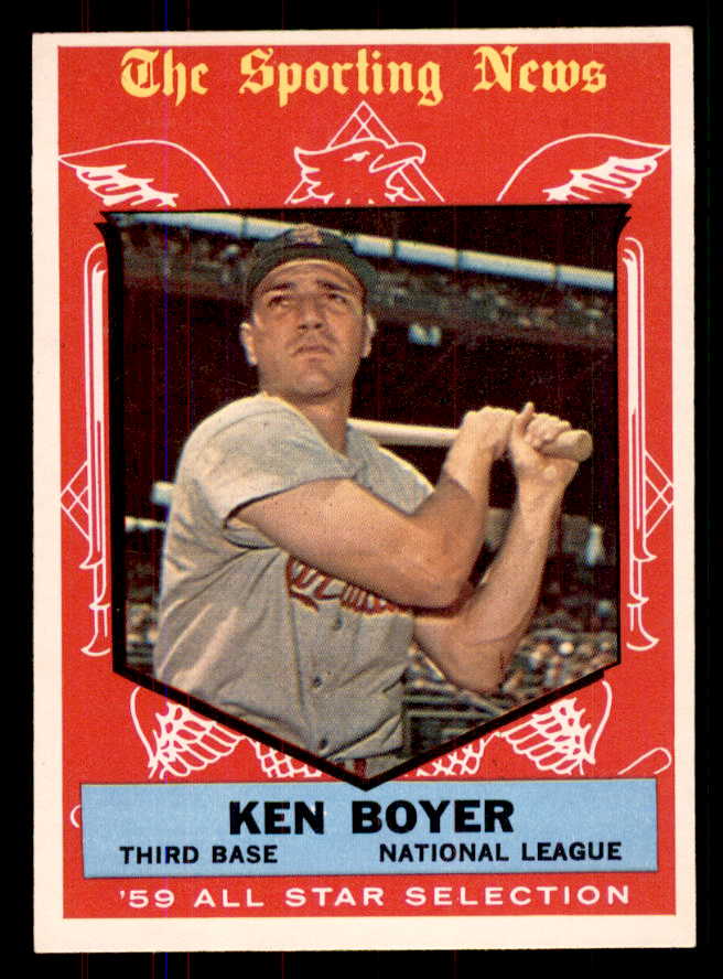 1959 Topps Baseball #557 Ken Boyer A.S. Cardinals NR-MT 549994
