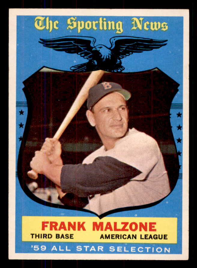 1959 Topps Baseball #558 Frank Malzone A.S. Red Sox NR-MT 549995