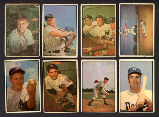 1953 Bowman Baseball Complete Set GD-VG Mantle Reese Musial 550066