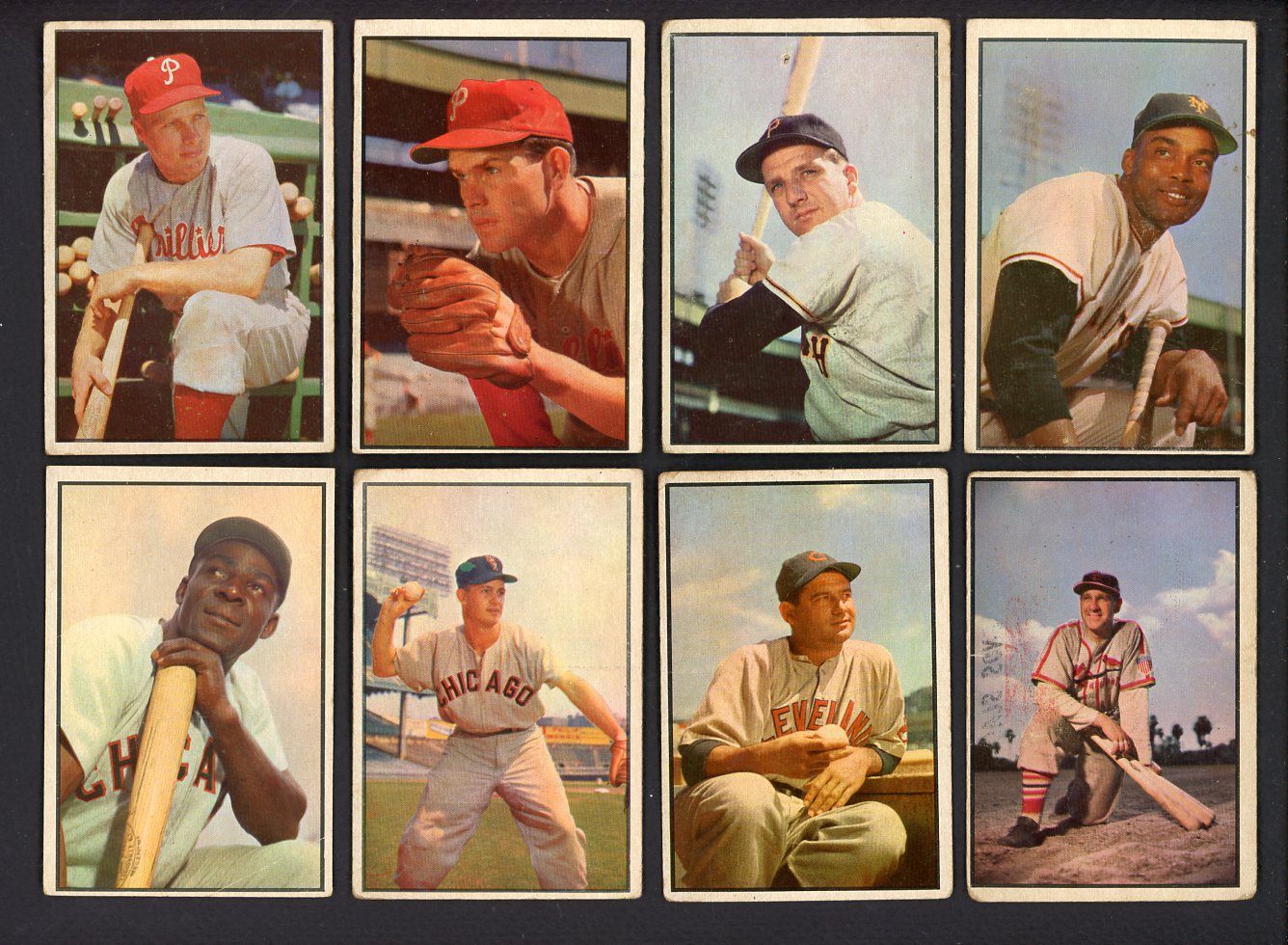 1953 Bowman Baseball Complete Set GD-VG Mantle Reese Musial 550066