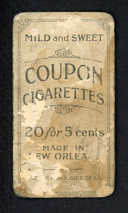 1914 T213-2 Coupon Hugh Jennings Tigers Low Grade 550067