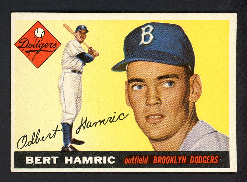 1955 Topps Baseball #199 Bert Hamric Dodgers EX-MT 550086