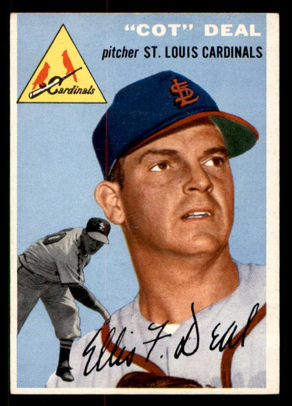 1954 Topps Baseball #192 Cot Deal Cardinals EX-MT 550109
