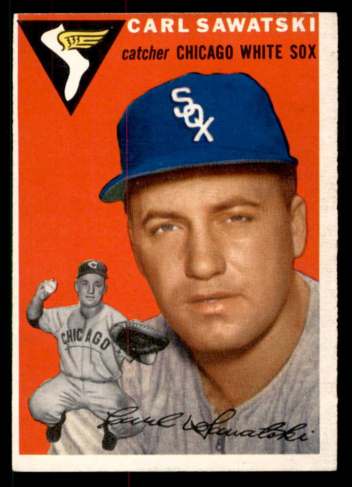 1954 Topps Baseball #198 Carl Sawatski White Sox EX-MT 550110