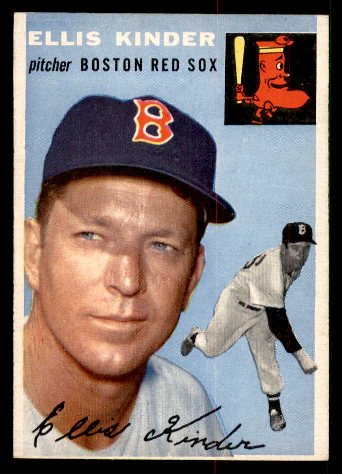 1954 Topps Baseball #047 Ellis Kinder Red Sox EX-MT 550124