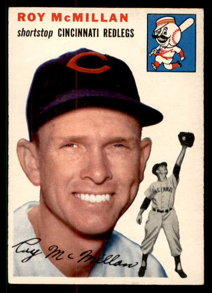 1954 Topps Baseball #120 Roy McMillan Reds EX-MT 550132