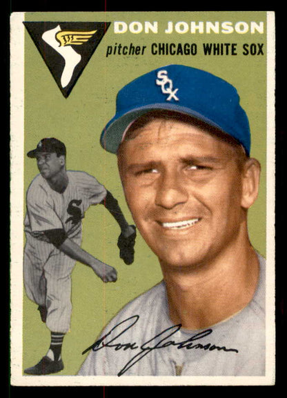 1954 Topps Baseball #146 Don Johnson White Sox EX-MT 550141