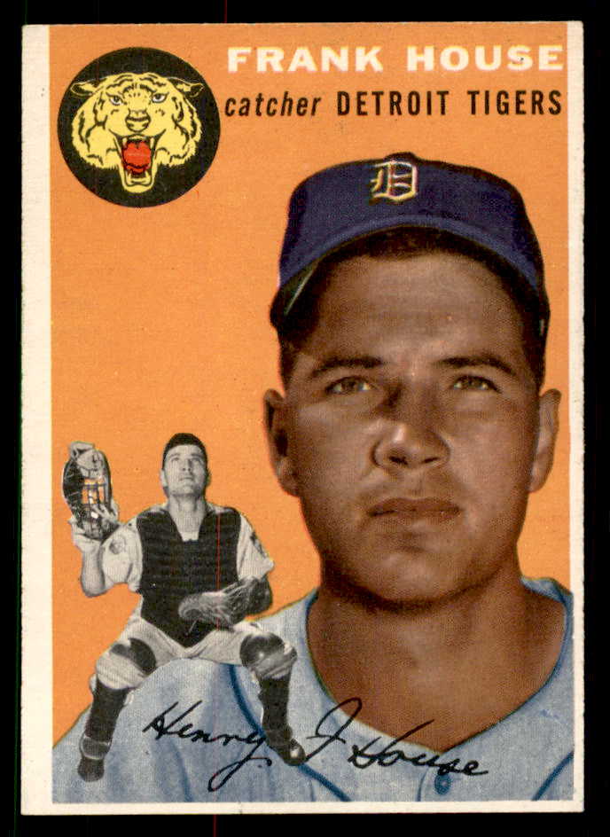 1954 Topps Baseball #163 Frank House Tigers EX-MT 550148