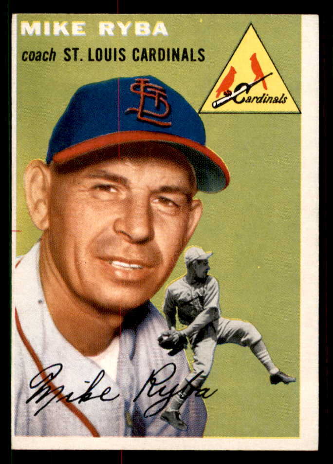 1954 Topps Baseball #237 Mike Ryba Cardinals EX-MT 550170