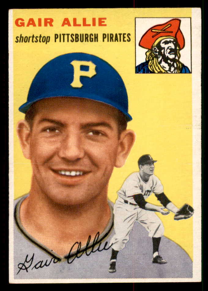 1954 Topps Baseball #179 Gair Allie Pirates EX-MT 550178