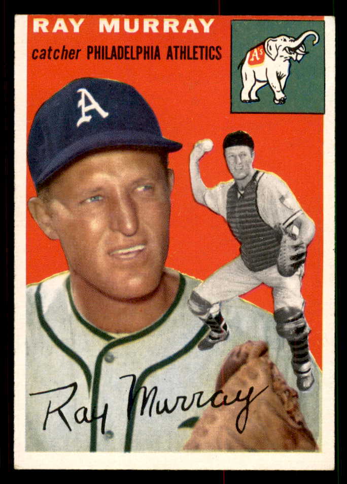 1954 Topps Baseball #049 Ray Murray A's EX-MT 550184