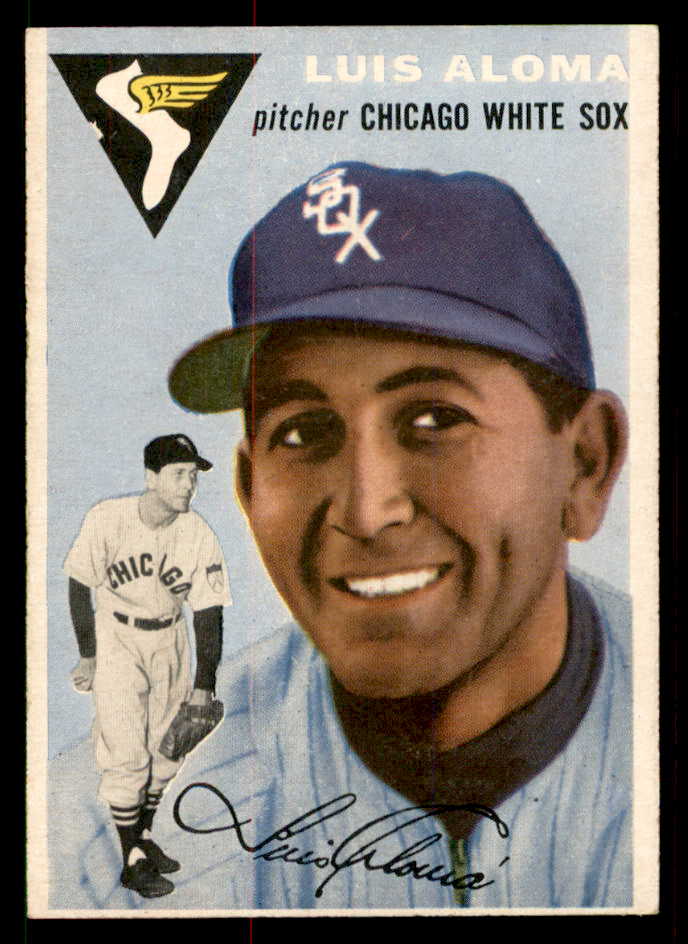 1954 Topps Baseball #057 Luis Aloma White Sox EX-MT 550188
