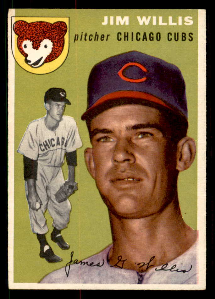 1954 Topps Baseball #067 Jim Willis Cubs EX-MT 550195