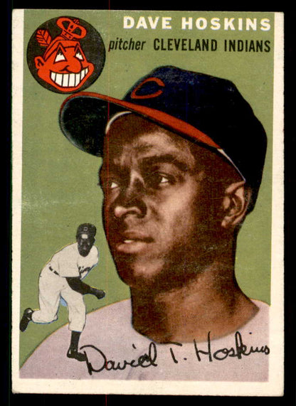 1954 Topps Baseball #081 Dave Hoskins Indians EX-MT 550206
