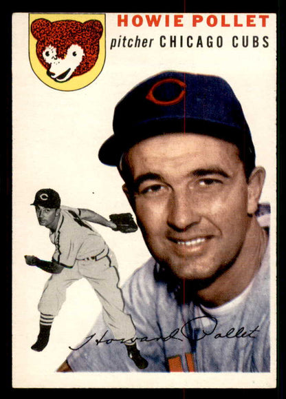 1954 Topps Baseball #089 Howie Pollet Cubs EX-MT 550210