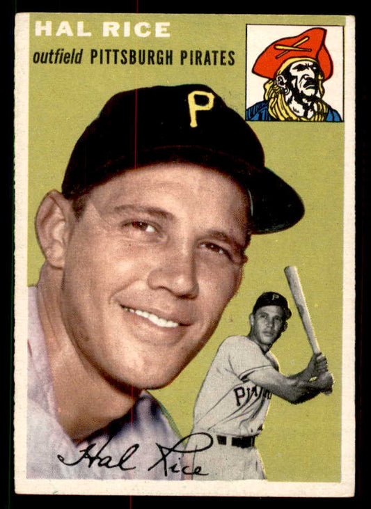 1954 Topps Baseball #095 Hal Rice Pirates EX-MT 550212