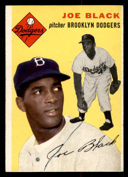 1954 Topps Baseball #098 Joe Black Dodgers EX-MT 550214