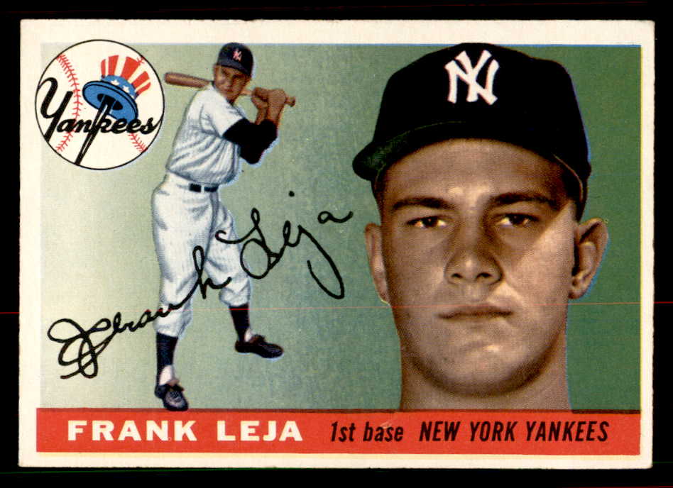 1955 Topps Baseball #099 Frank Leja Yankees EX-MT 550220