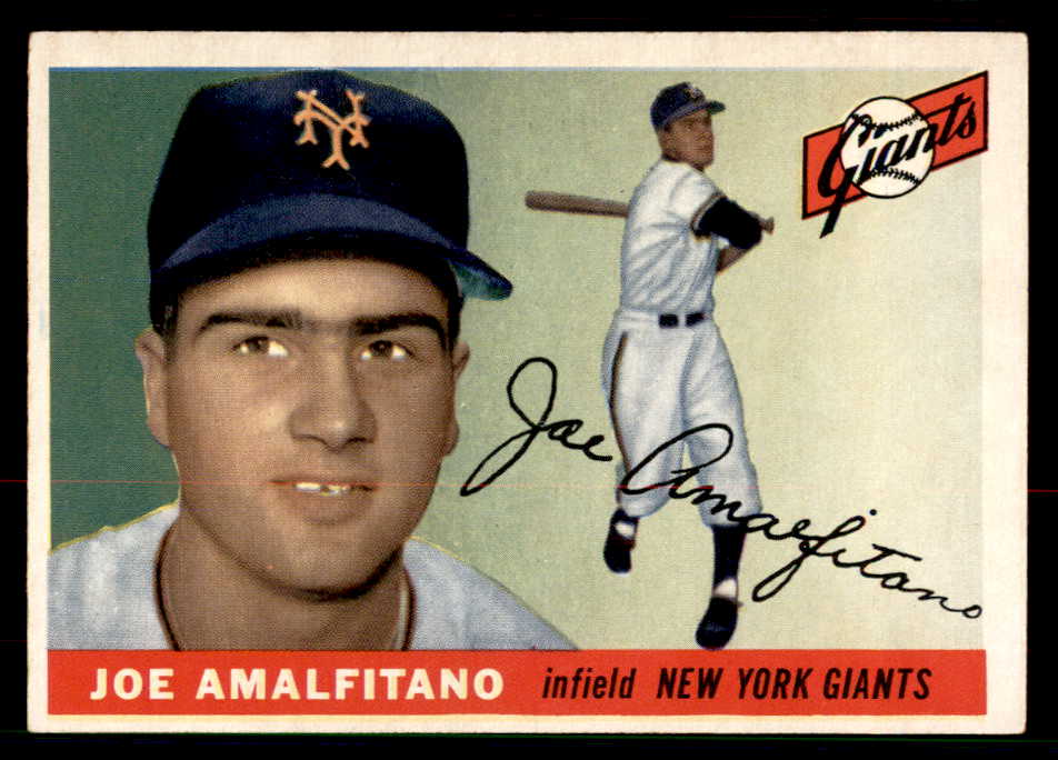 1955 Topps Baseball #144 Joe Amalfitano Giants EX-MT 550222