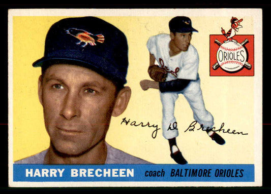 1955 Topps Baseball #113 Harry Brecheen Orioles EX-MT 550224