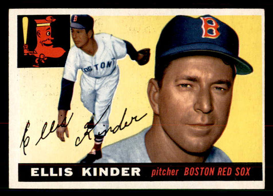 1955 Topps Baseball #115 Ellis Kinder Red Sox EX-MT 550225