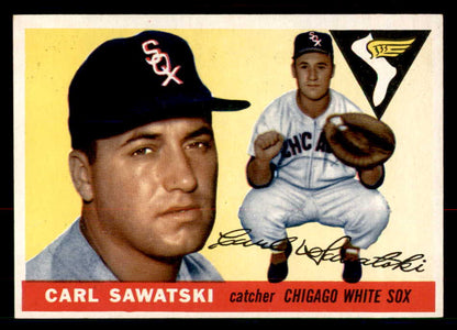 1955 Topps Baseball #122 Carl Sawatski White Sox EX-MT 550228