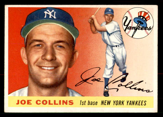 1955 Topps Baseball #063 Joe Collins Yankees EX-MT 550233