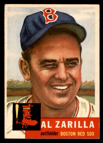 1953 Topps Baseball #181 Al Zarilla Red Sox EX-MT 550256