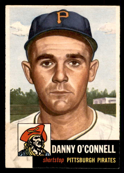 1953 Topps Baseball #107 Danny O'Connell Pirates EX-MT 550281
