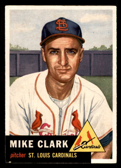 1953 Topps Baseball #193 Mike Clark Cardinals EX-MT 550286