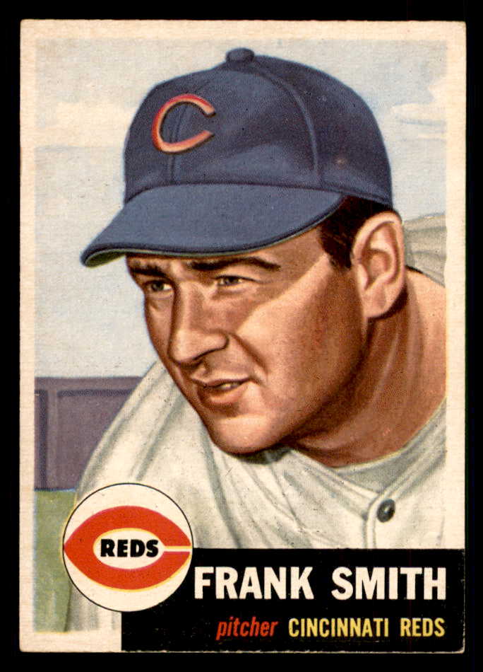 1953 Topps Baseball #116 Frank Smith Reds EX-MT 550289