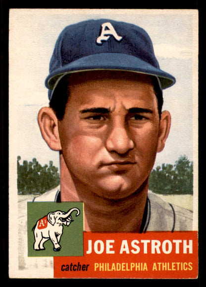 1953 Topps Baseball #103 Joe Astroth A�s EX-MT 550295