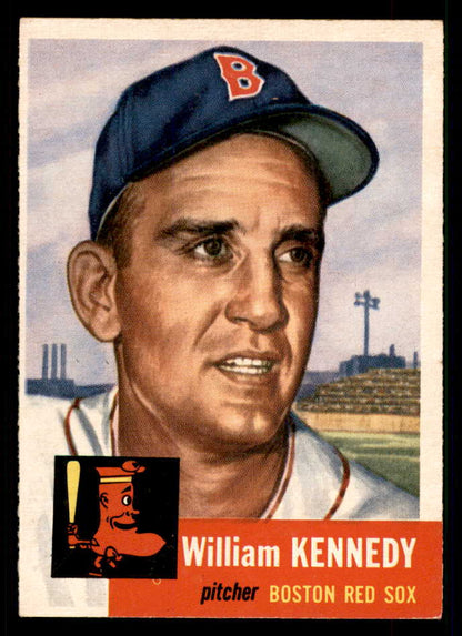 1953 Topps Baseball #094 Bill Kennedy Red Sox EX-MT 550299