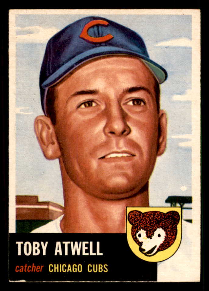 1953 Topps Baseball #023 Toby Atwell Cubs EX-MT 550312