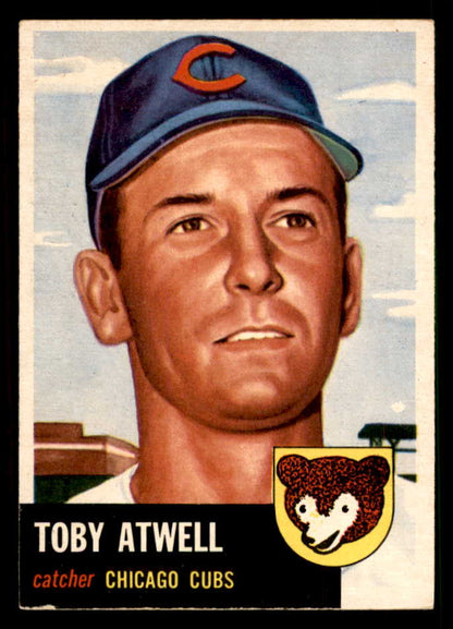 1953 Topps Baseball #023 Toby Atwell Cubs EX-MT 550312
