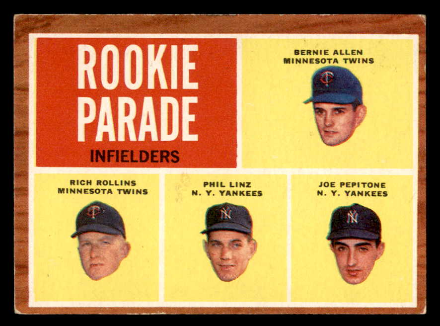 1962 Topps Baseball #596 Joe Pepitone Yankees VG-EX 550329