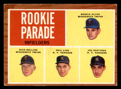 1962 Topps Baseball #596 Joe Pepitone Yankees VG-EX 550329