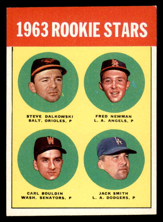 1963 Topps Baseball #496 Steve Dalkowski Orioles NR-MT 550337