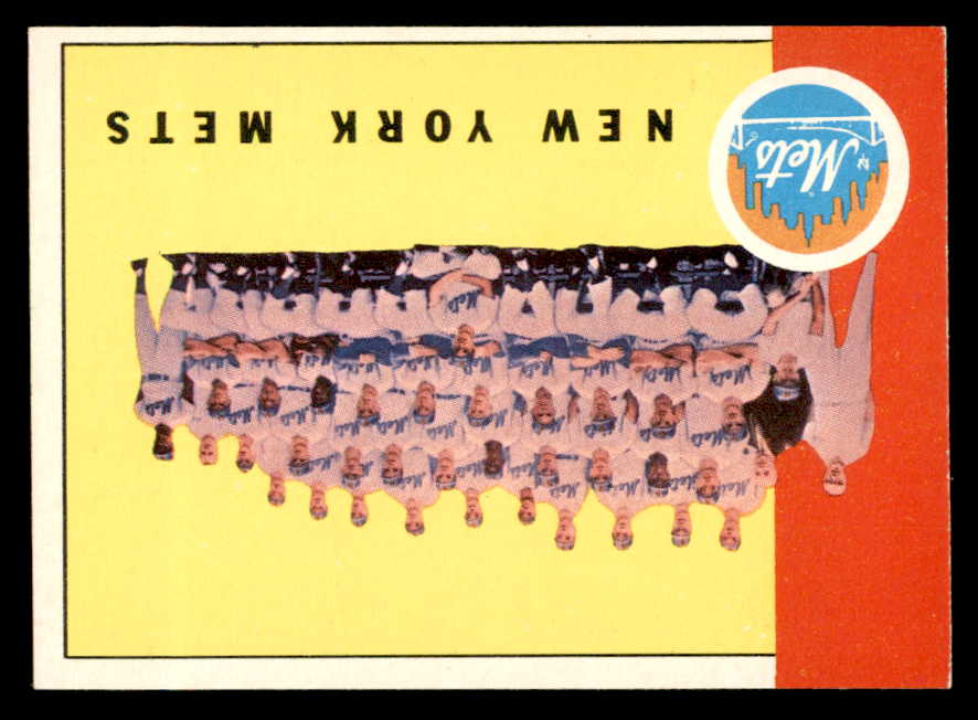 1963 Topps Baseball #473 New York Mets Team NR-MT 550339