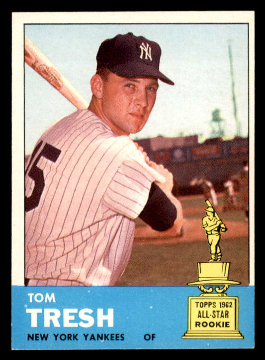 1963 Topps Baseball #470 Tom Tresh Yankees NR-MT 550340