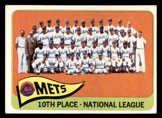1965 Topps Baseball #551 New York Mets Team EX-MT 550341