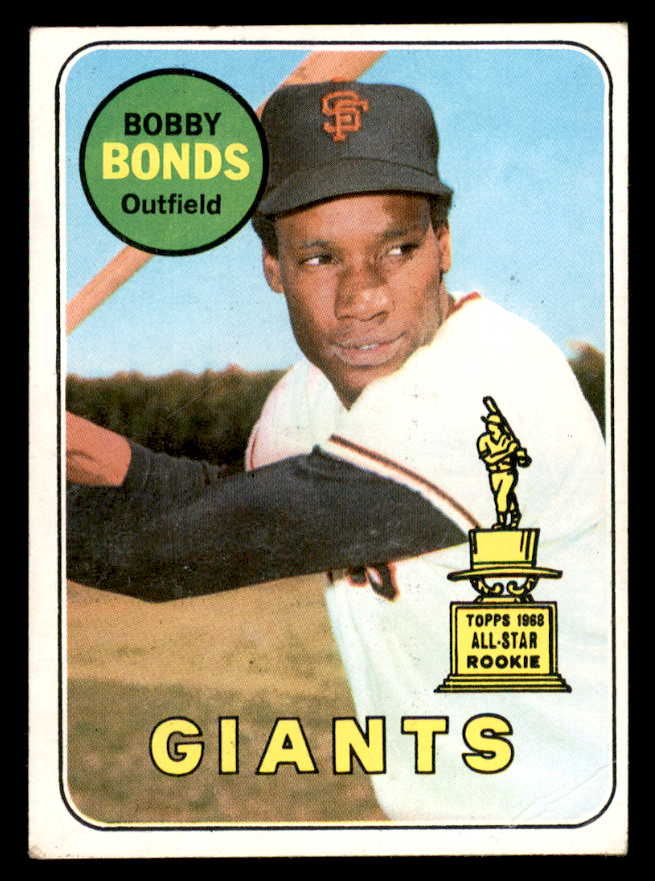 1969 Topps Baseball #630 Bobby Bonds Giants VG-EX 550352