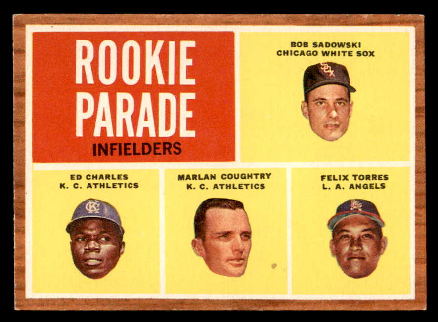 1962 Topps Baseball #595 Ed Charles A's EX-MT 550358